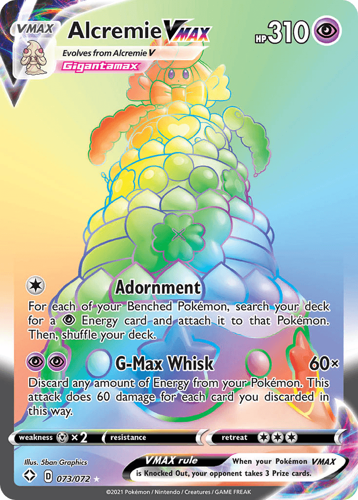 Alcremie VMAX — Shining Fates