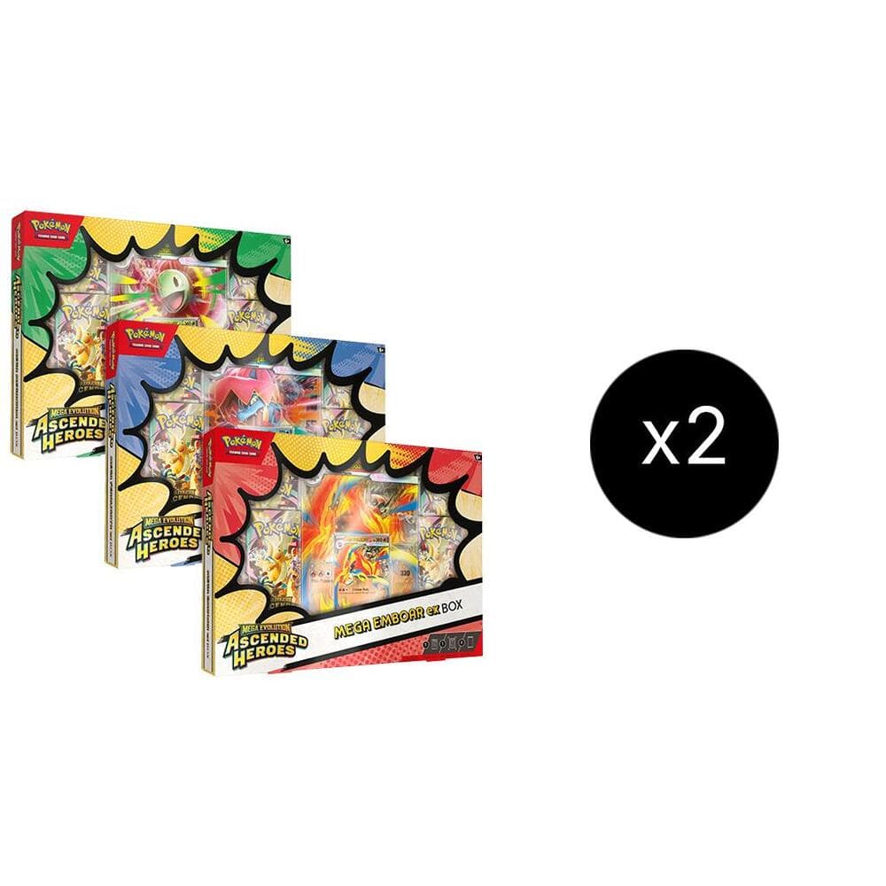 Mega Evolution — Ascended Heroes: Mega ex Boxes Case