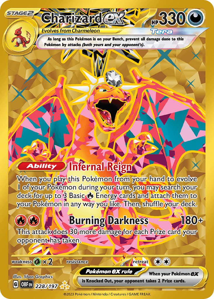 Charizard ex — Obsidian Flames