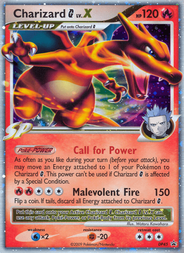 Charizard G LV.X — Diamond & Pearl Promos