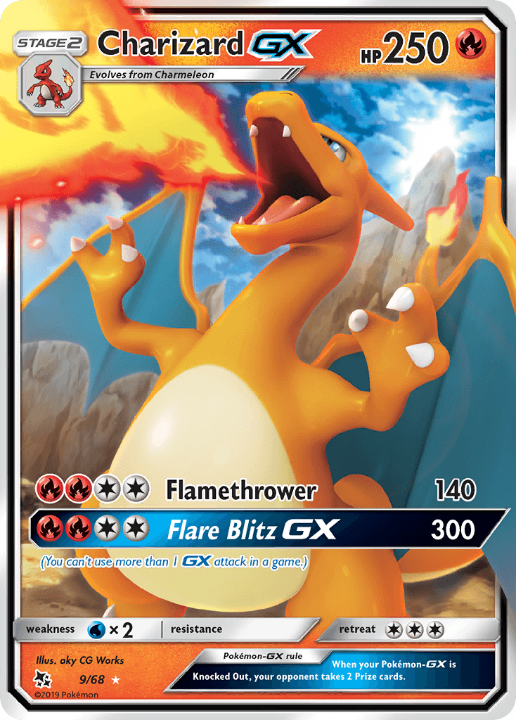 Charizard-GX — Hidden Fates