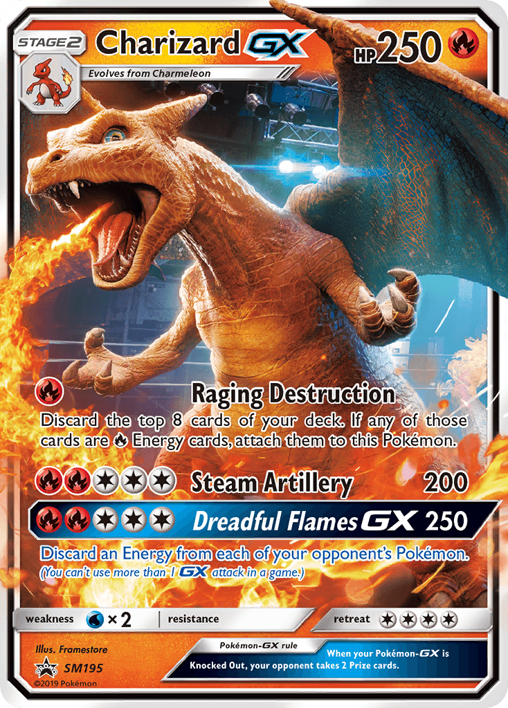 Charizard-GX — SM Black Star Promos