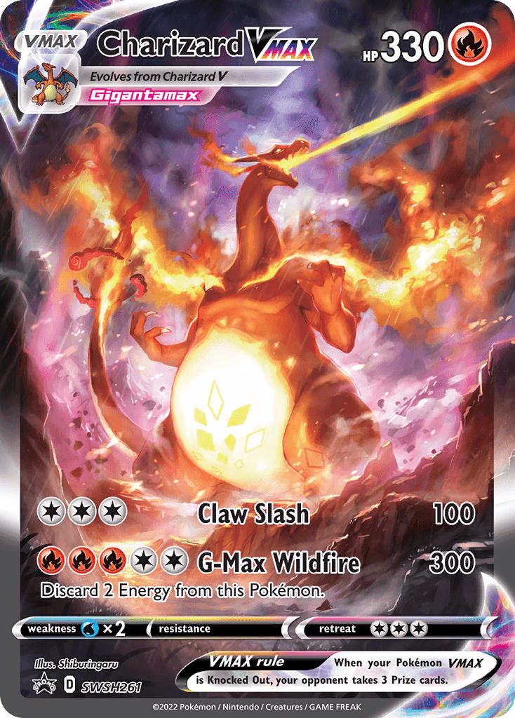 Charizard VMAX — SWSH Black Star Promos