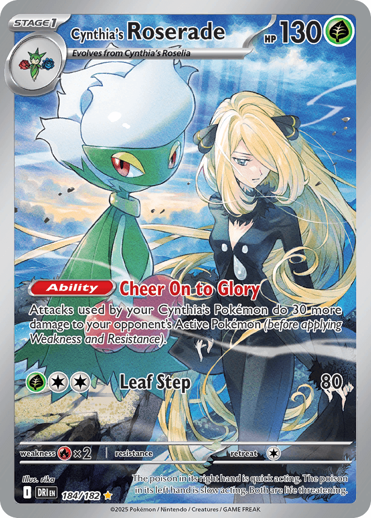 Cynthia's Roserade — Destined Rivals