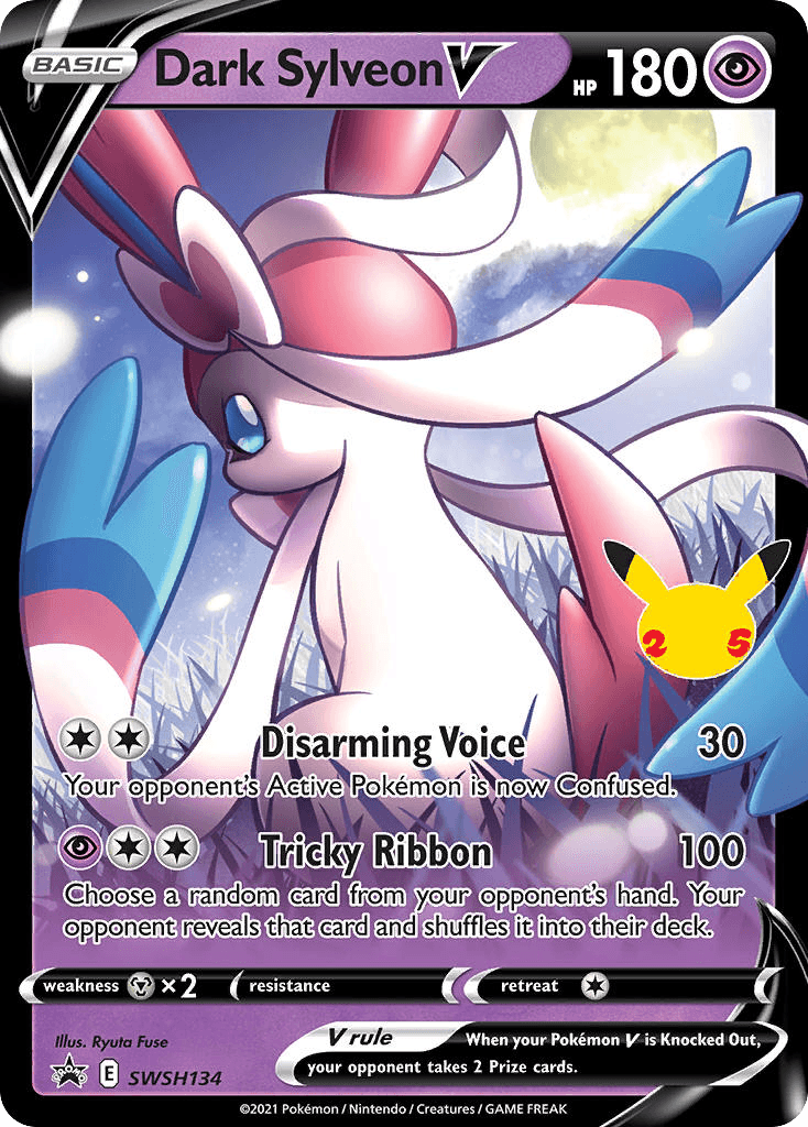 Dark Sylveon V — SWSH Black Star Promos