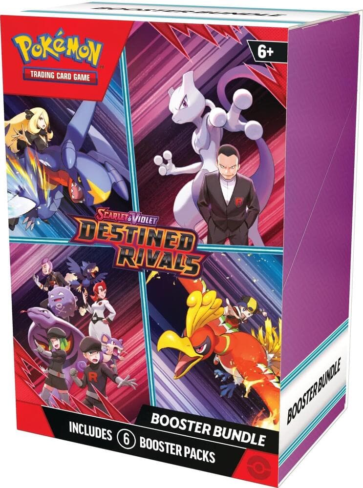 Scarlet & Violet — Destined Rivals Booster Bundle (6 sobres)