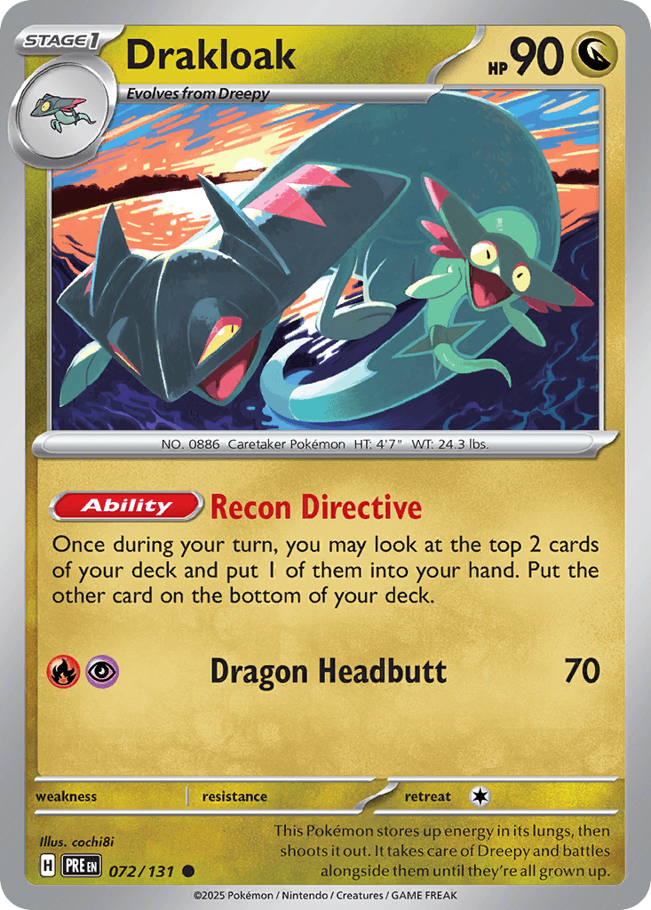 Drakloak — Prismatic Evolutions