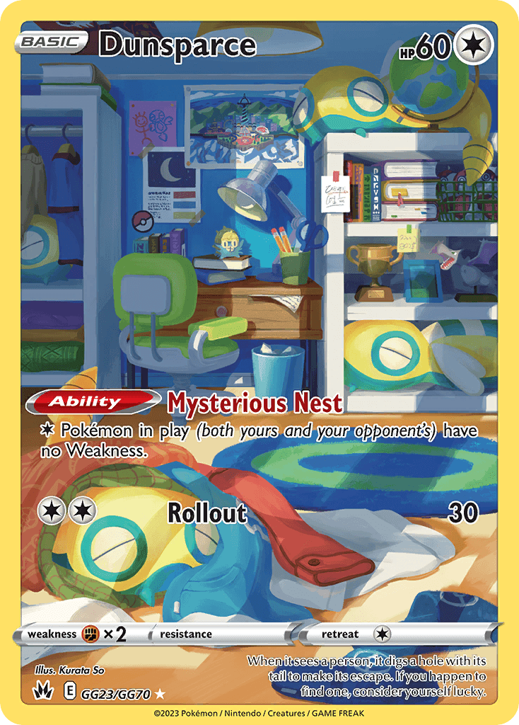 Dunsparce — Crown Zenith