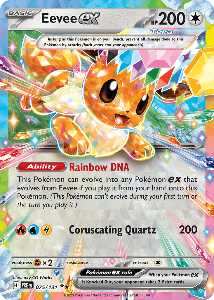 Eevee ex — Prismatic Evolutions