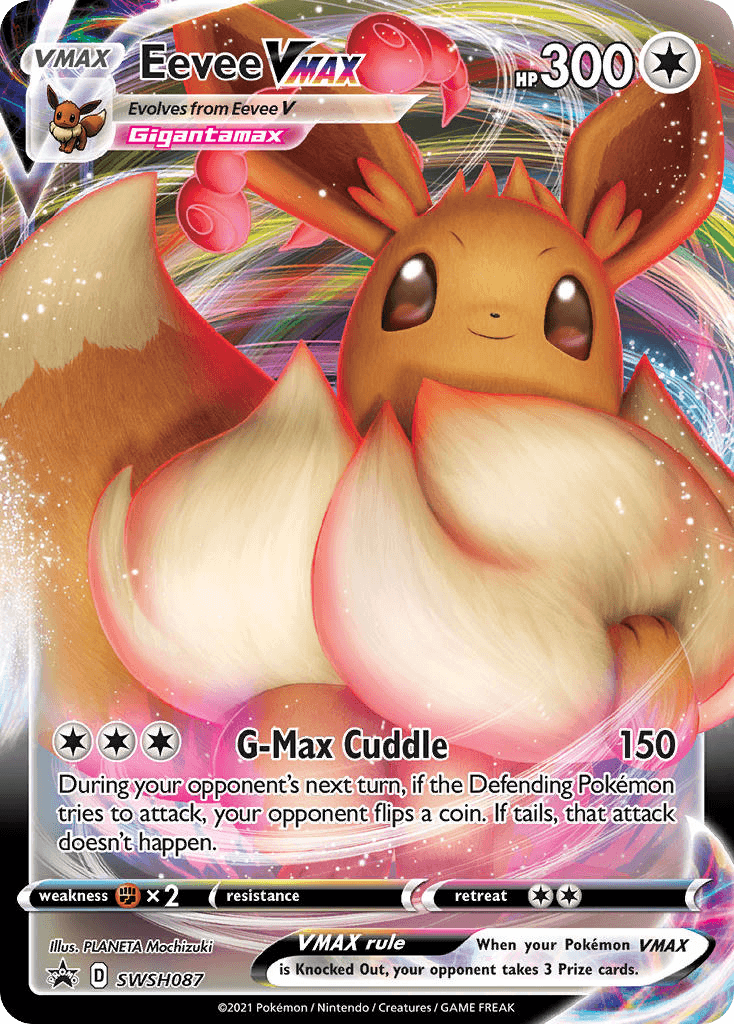 Eevee VMAX — SWSH Black Star Promos