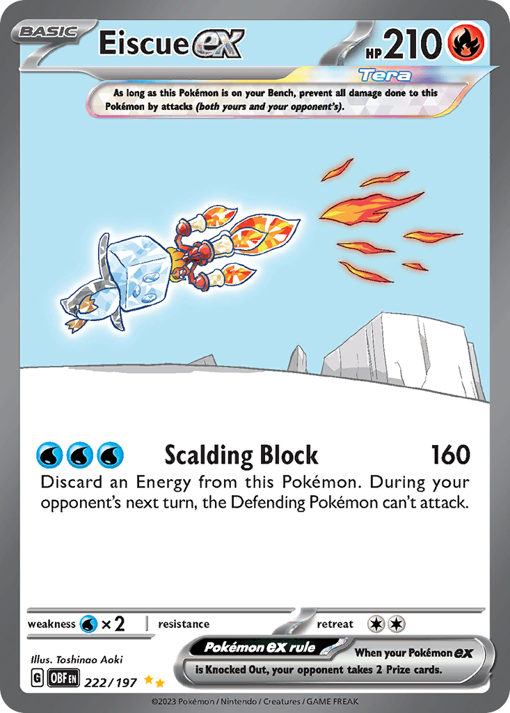 Eiscue ex — Obsidian Flames