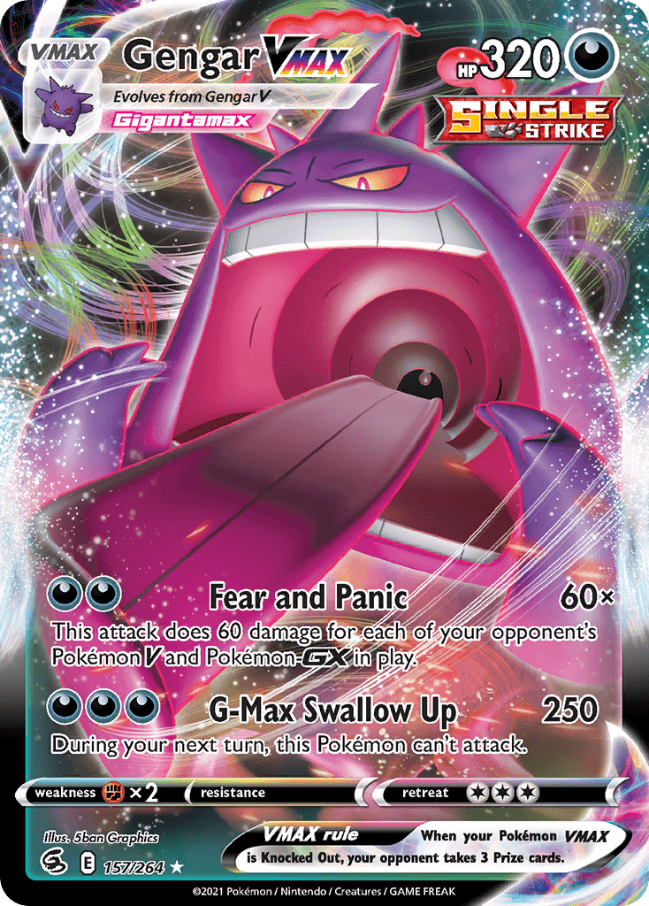 Gengar VMAX — Fusion Strike