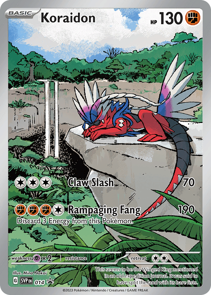 Koraidon — Scarlet & Violet Black Star Promos