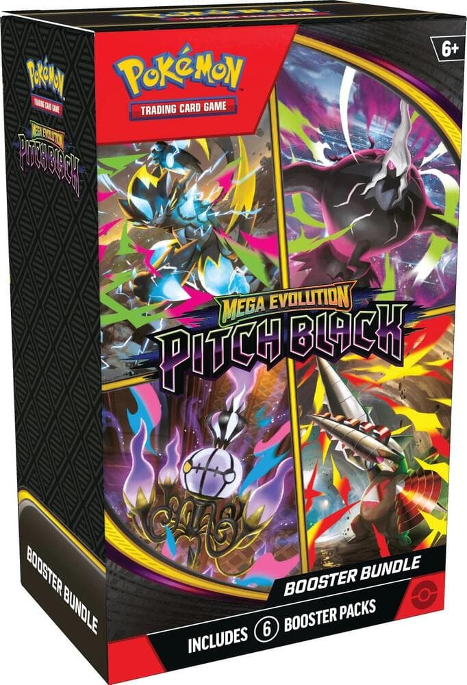 Mega Evolution — Pitch Black Booster Bundle (6 sobres)