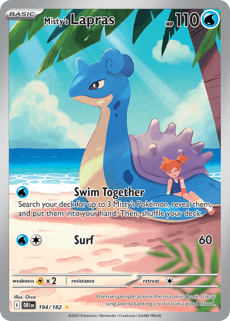 Misty's Lapras — Destined Rivals