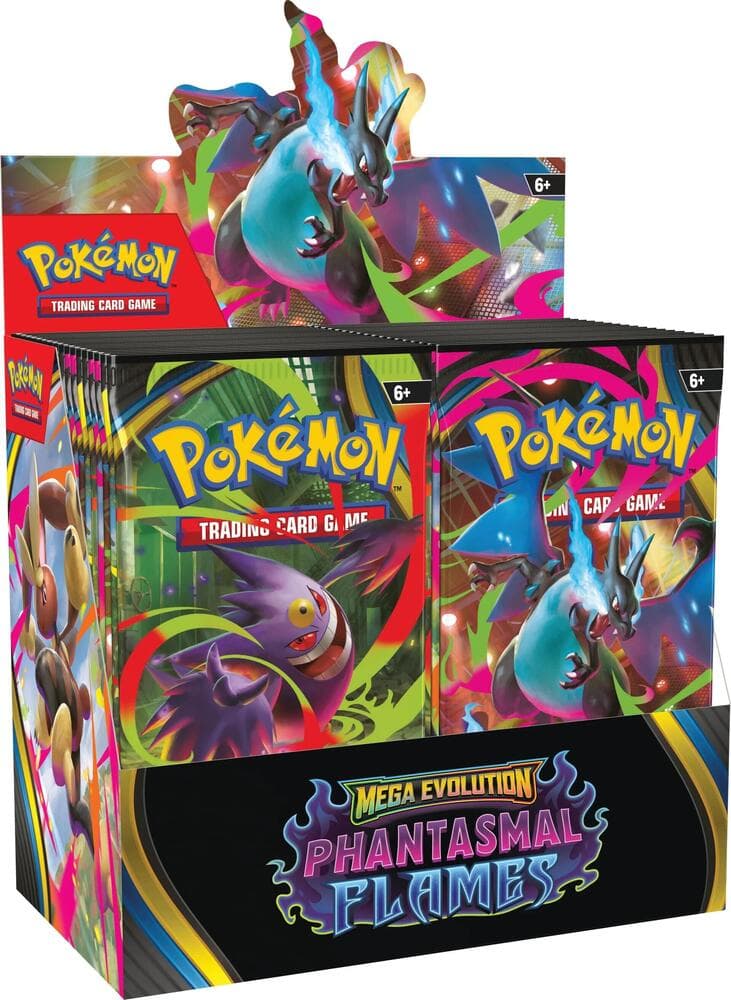 Mega Evolution — Phantasmal Flames Booster Box (36 sobres)