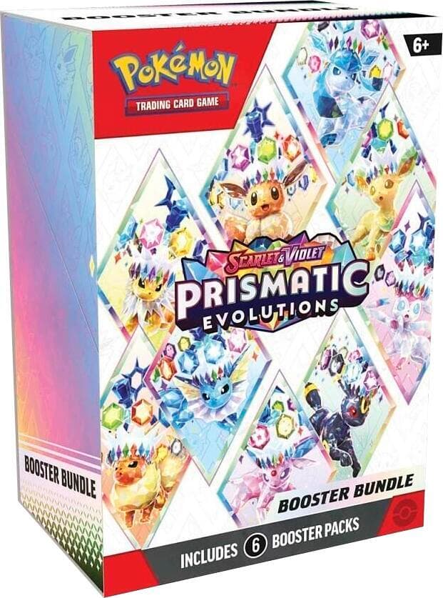 Scarlet & Violet — Prismatic Evolutions Booster Bundle (6 sobres)