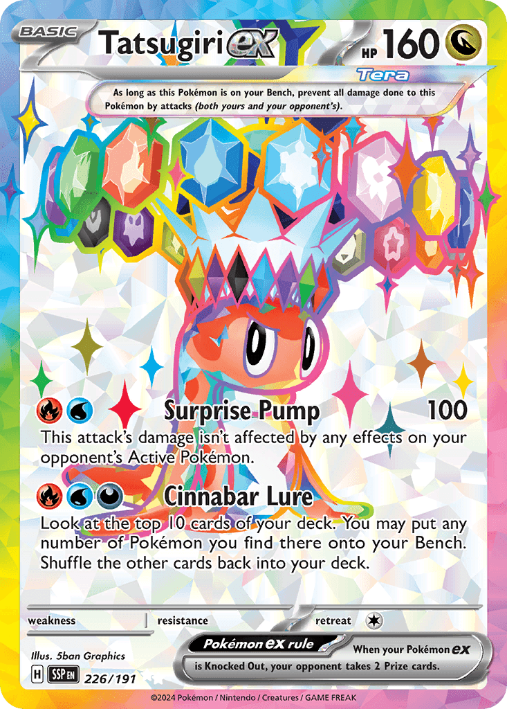 Tatsugiri ex — Surging Sparks