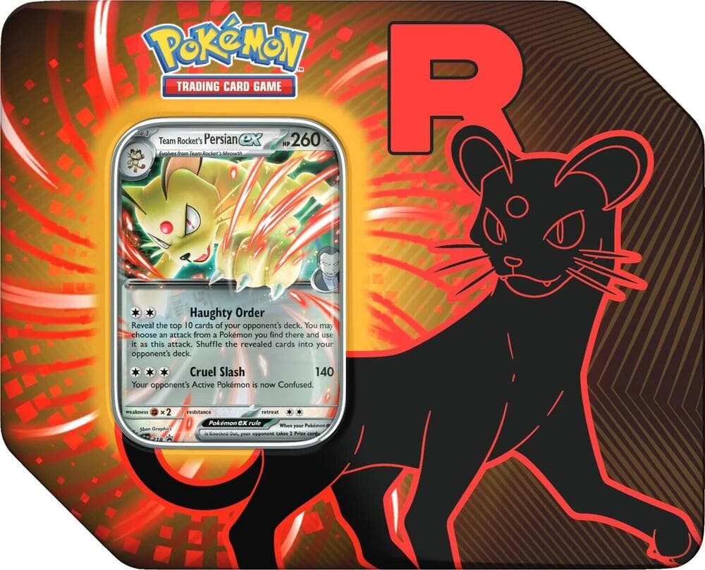 Team Rocket Tin — Team Rocket's Persian ex