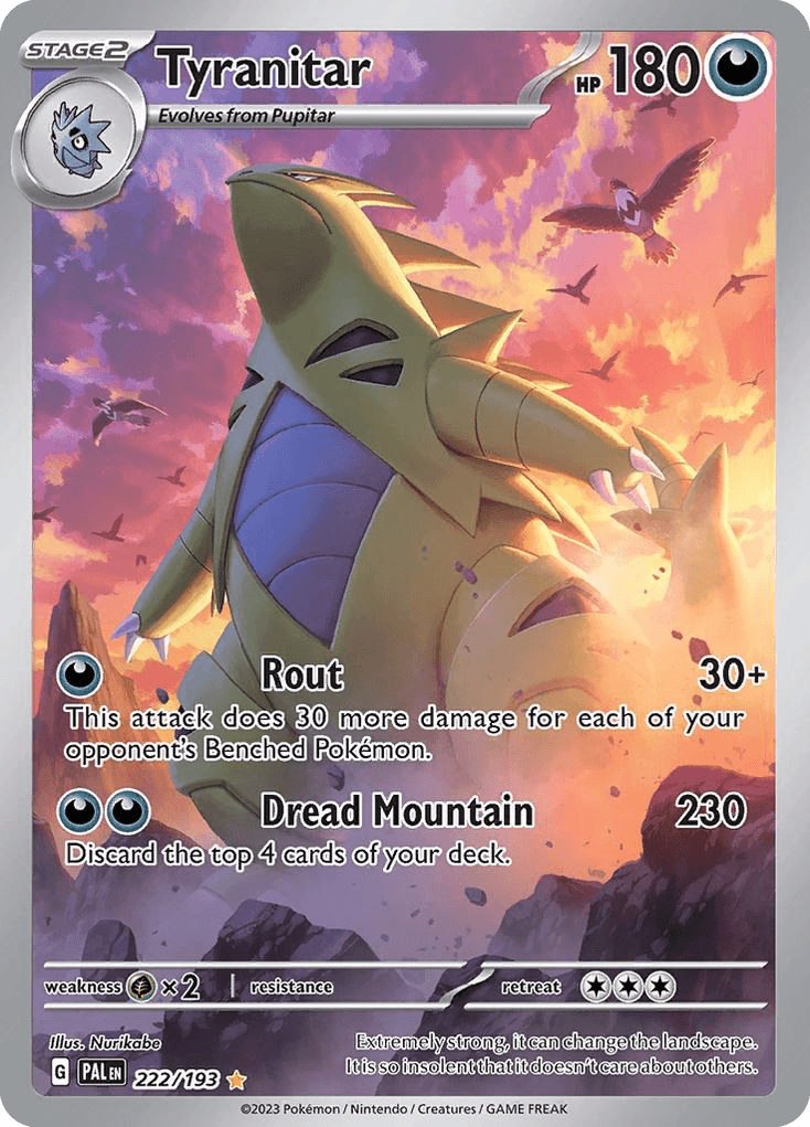 Tyranitar — Paldea Evolved