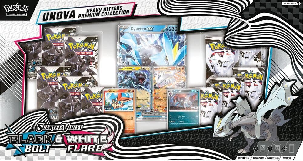 Unova Heavy Hitters Premium Collection (Black Bolt & White Flare)