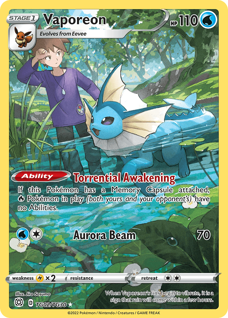 Vaporeon — Brilliant Stars