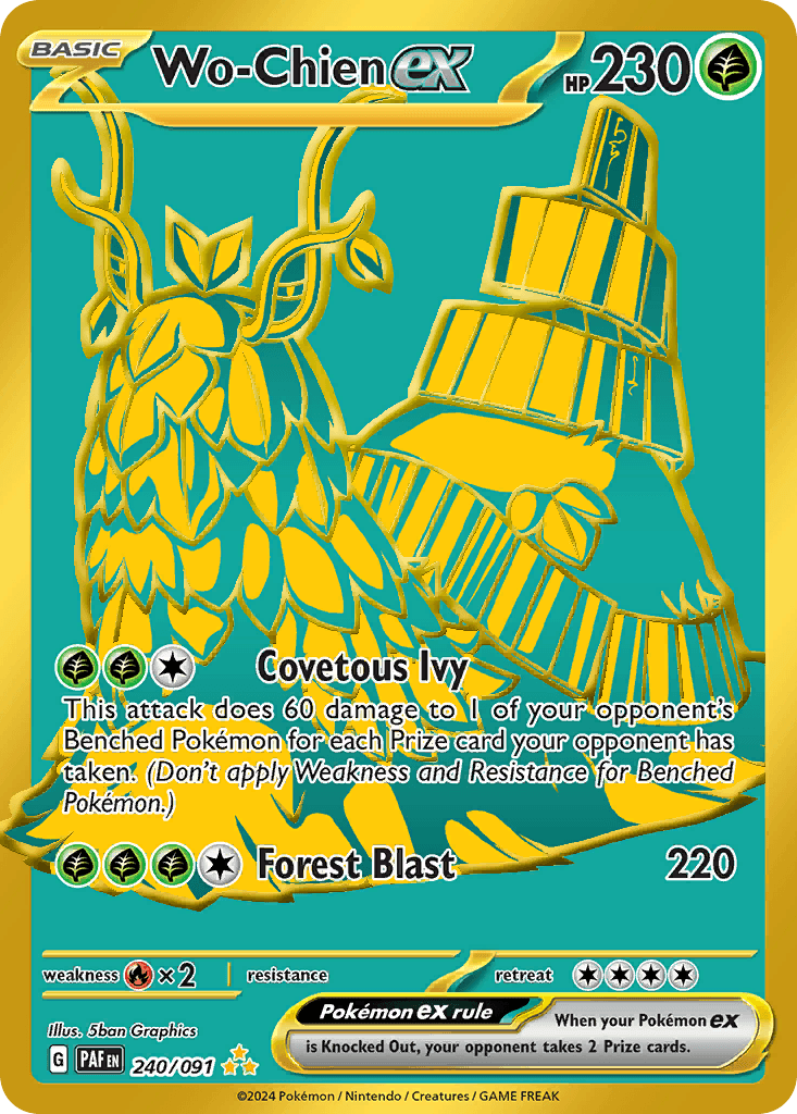 Wo-Chien ex — Paldean Fates