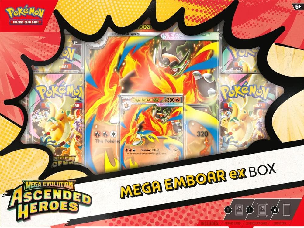 Mega Evolution — Ascended Heroes: Mega Emboar ex Box