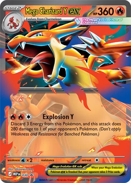 Mega Charizard Y ex — Mega Evolution Promos