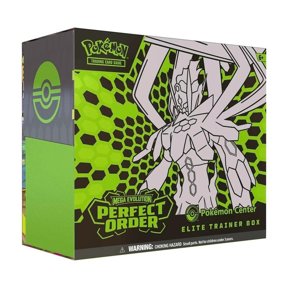 Mega Evolution — Perfect Order Elite Trainer Box (Pokémon Center)